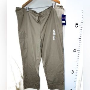 Cherokee‎ Beige Scrubs Pants Unisex XL NWT